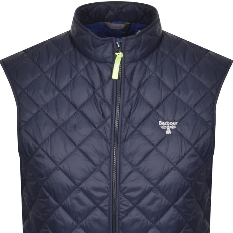 Alternative Image for ProductBarbour Beacon Hewitt Quilted Gilet Navy2